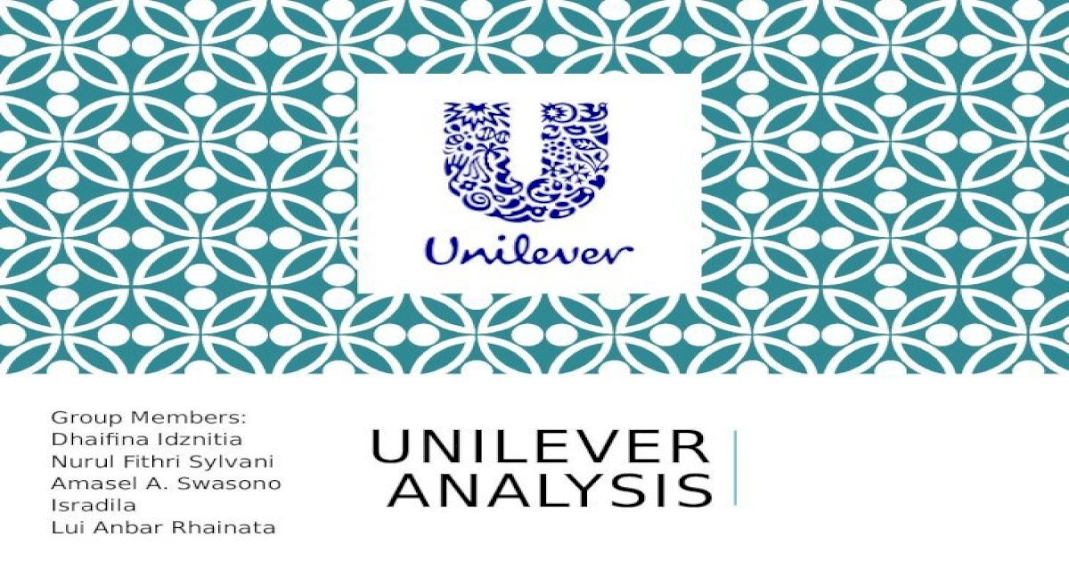 unilever strategic management assignment