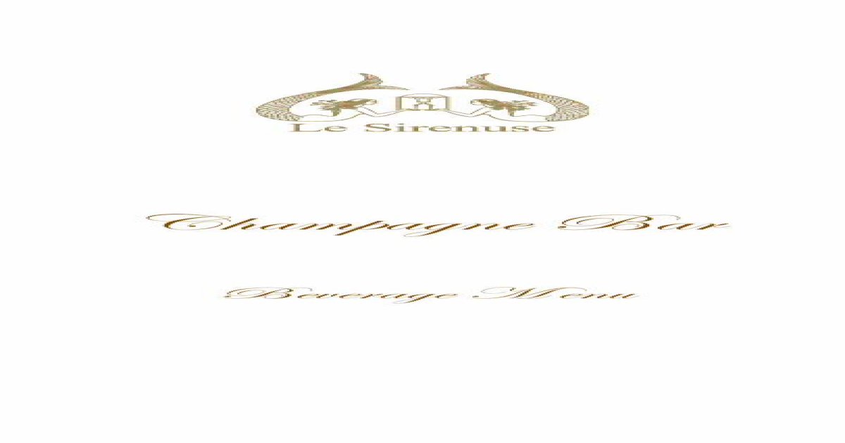 Champagne Bar - Le Sirenuse Miami · Today, the Champagne Bar shares the ...
