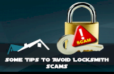 Some Tips To Avoid LockSmith Scams