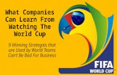 What Companies Can Learn from Watching The World Cup