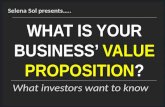 Intro to value propositions for entrepreneurs