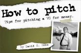 Pitching Tips: presentation tips from The Pitching Coach