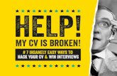 7 Insanely Easy Ways to Hack Your CV and Win Interviews