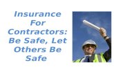 Insurance for contractors