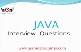 Java latest interview questions with answers