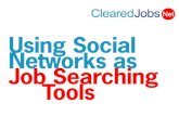Using Social Networks as Job Searching Tools
