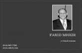Farid Mheir Visual Resume