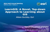 LearnGIS: A Novel, Top-down Approach to Learning about GIS