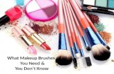 12 Essential Makeup Brushes! Only Smart Women Know