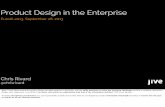 Product Design in the Enterprise: Data, Behavior and Privacy