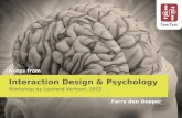 Interaction Design & Psychology (2002)