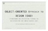 Interactions 09 Object Oriented Approach To Design--OAD