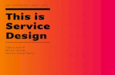 This is Service Design / DMY Symposium / June 7, 2012