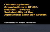 Community-based Organizations in RFLDC, Noakhali: Towards Sustainability of the Agricultural Extension System