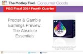 Procter & Gamble Earnings Preview: The Absolute Essentials