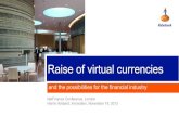 Raise of complementary currencies and the possiblities for the financial industry