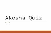 Akosha Quiz Ep 1