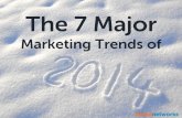 The 7 Major Marketing Trends of 2014
