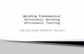 Ultrasonic weld test