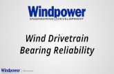Wind Drivetrain Bearing Reliability