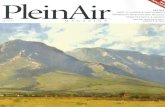 RS Hanna Gallery Artist Marc R Hanson feature article and cover of Plein Air Magazine July 2013.