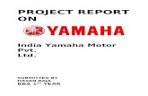 Project Report on Yamaha