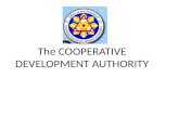 The cooperative development authority