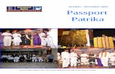 Passport Patrika | October - December 2011