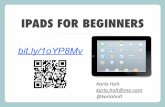 iPads for Beginners