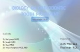 Biology of OrthodonticTooth Movement