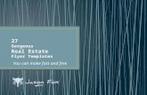 27 Gorgeous Real Estate Flyer Templates - you can create fast and free