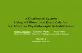 A Distributed System Using MS Kinect and Event Calculus for Adaptive Physiotherapist Rehabilitation