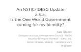NSTIC and IDESG Update