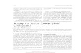 Althusser-Reply to John Lewis