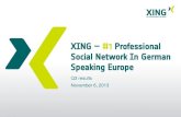 XING AG Q3/2013 conference call presentation