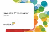 Investor Presentation - October