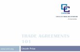 L. Price - Overview Of Trade Agreements