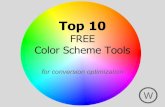 Top 10 Free Color Scheme Tools for Conversion Optimization