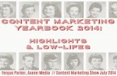 Content marketing yearbook 2014