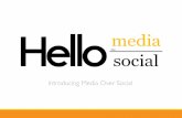Hello - Media conducted over Social