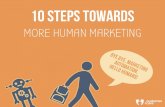10 steps towards more human marketing