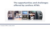 The opportunities and challenges offered by cardless ATMs