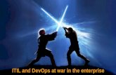 ITIL and DevOps at War in the Enterprise - DevOpsDays Amsterdam 2014