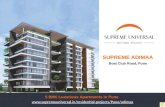 Supreme Adimaa offers 5 BHK Luxurious Flats in Pune