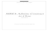 KWU MREA Admin: Contract To Close Online Manual