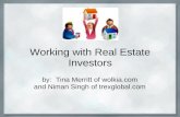 Working With Real Estate Investors