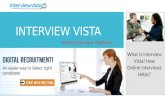 Interview Vista - Video Interviews