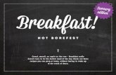 Food | Breakfasts not Borefests | savoury edition