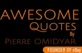 Top 10 Awesome Inspirational Quotes From The Founder Of eBay - Pierre Omidyar