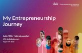 My entrepreneurship journey - Cisco